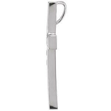 Load image into Gallery viewer, Platinum 1 1/4 CTW Diamond 31.4x22.8 mm Cross Pendant
