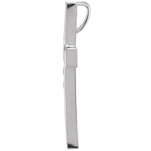 Platinum 1 1/4 CTW Diamond 31.4x22.8 mm Cross Pendant