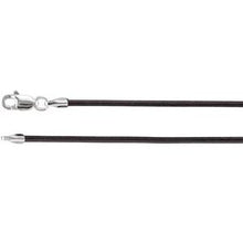 Load image into Gallery viewer, 1.5 mm Black Leather Cord 
