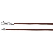 Load image into Gallery viewer, 1.5 mm Brown Leather Cord 
