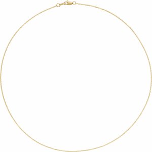 1 mm Solid Cable Chain
