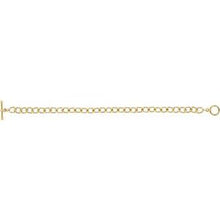 Load image into Gallery viewer, Cable Bracelet with Toggle

