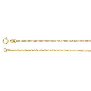 1.25 mm Solid Singapore Chain 