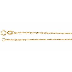 1 mm Singapore Chain 
