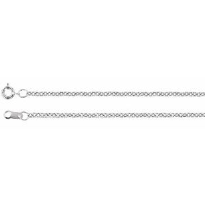 1.5 mm Solid Cable Chain 