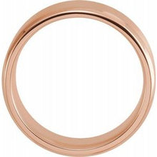Load image into Gallery viewer, Beveled-Edge Band with Satin Finish
