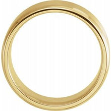 Load image into Gallery viewer, Beveled-Edge Band with Satin Finish
