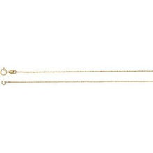 Load image into Gallery viewer, .50 mm Diamond-Cut Singapore Chain 
