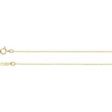 Load image into Gallery viewer, 10K Yellow .75 mm Rope 14&quot; Chain
