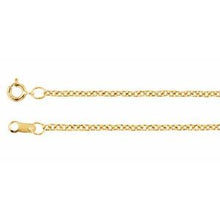 Load image into Gallery viewer, 14K Yellow Gold Filled 1.5 mm Solid Cable 36&quot; Chain
