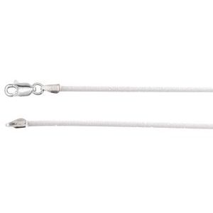 2 mm Clear Rubber Cord Necklace