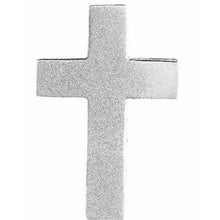 Load image into Gallery viewer, Sterling Silver 13.5x9 mm Scroll Cross Slide Pendant
