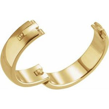 Load image into Gallery viewer, 14K Yellow 6 mm Adjustable Band Size 11
