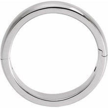 Load image into Gallery viewer, 18K White 8 mm Adjustable Band Size 8
