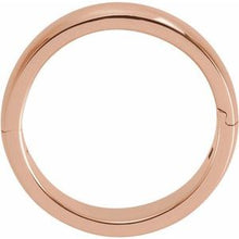 Load image into Gallery viewer, 18K Rose 8 mm Adjustable Band Size 6
