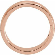 Charger l&#39;image dans la galerie, 14K Rose 6 mm taille de bande réglable 4
