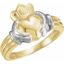 Load image into Gallery viewer, Sterling Silver Claddagh Ring
