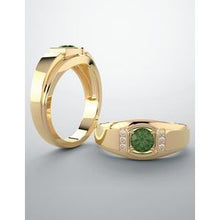 Charger l&#39;image dans la galerie, Men&#39;s Accented Ring   
