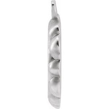 Charger l&#39;image dans la galerie, Platinum 10x8.4 mm Bee Medallion Dangle
