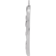 Load image into Gallery viewer, Sterling Silver 16.6x15 mm Scales of Justice Medallion Dangle
