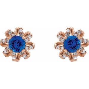 Twisted Halo-Style Earrings