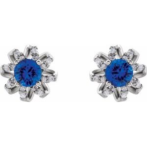 Twisted Halo-Style Earrings