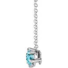 Charger l&#39;image dans la galerie, Solitaire Necklace or Slide pendant
