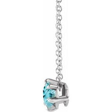 Charger l&#39;image dans la galerie, Solitaire Necklace or Slide pendant

