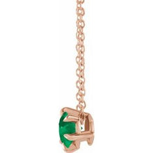 Charger l&#39;image dans la galerie, Solitaire Necklace or Slide pendant
