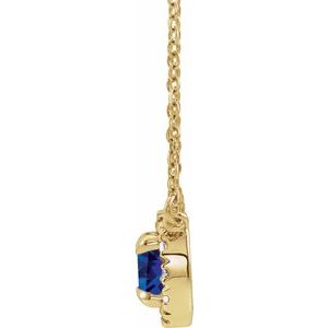 French-Set Halo-Style Necklace or Center