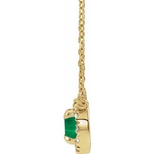 French-Set Halo-Style Necklace or Center