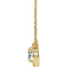 Load image into Gallery viewer, French-Set Halo-Style Necklace or Center
