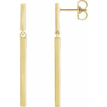 Load image into Gallery viewer, Articulated Bar Earrings
