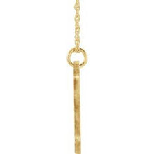 Charger l&#39;image dans la galerie, 14K Yellow Gold-Plated Sterling Silver Script Initial K 16-18&quot; Necklace
