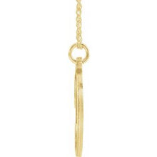 Charger l&#39;image dans la galerie, 14K Yellow Gold-Plated Sterling Silver Script Initial D 16-18&quot; Necklace

