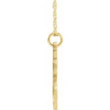 Charger l&#39;image dans la galerie, 14K Yellow Gold-Plated Sterling Silver Script Initial I 16-18&quot; Necklace
