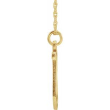 Charger l&#39;image dans la galerie, 14K Yellow Gold-Plated Sterling Silver Script Initial T 16-18&quot; Necklace
