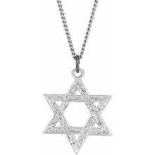 Charger l&#39;image dans la galerie, Star of David Necklace 

