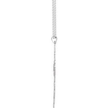Charger l&#39;image dans la galerie, Sterling Silver 40x26 mm Orthodox Cross Necklace
