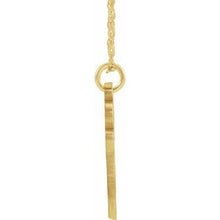 Charger l&#39;image dans la galerie, 14K Yellow Gold-Plated Sterling Silver Script Initial G 16-18&quot; Necklace
