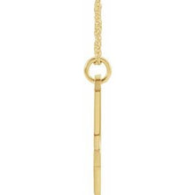 Charger l&#39;image dans la galerie, 14K Yellow Gold-Plated Sterling Silver Script Initial J 16-18&quot; Necklace
