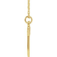 Charger l&#39;image dans la galerie, 14K Yellow Gold-Plated Sterling Silver Script Initial V 16-18&quot; Necklace
