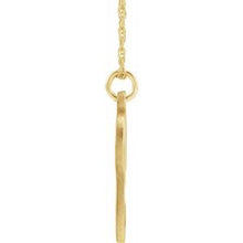 Charger l&#39;image dans la galerie, 14K Yellow Gold-Plated Sterling Silver Script Initial P 16-18&quot; Necklace
