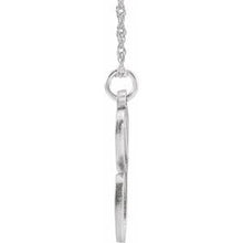 Charger l&#39;image dans la galerie, Sterling Silver Script Initial C 16-18&quot; Necklace
