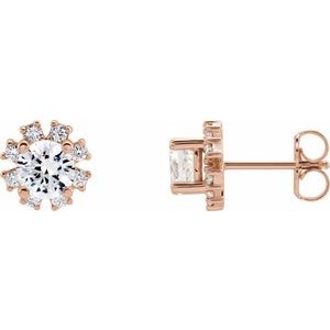Halo-Style Earrings
