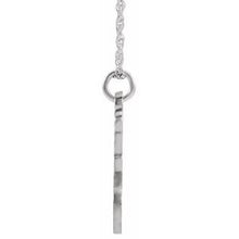 Load image into Gallery viewer, Sterling Silver Script Initial Z 16-18&quot; Necklace
