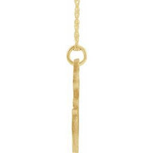 Charger l&#39;image dans la galerie, 14K Yellow Gold-Plated Sterling Silver Script Initial E 16-18&quot; Necklace
