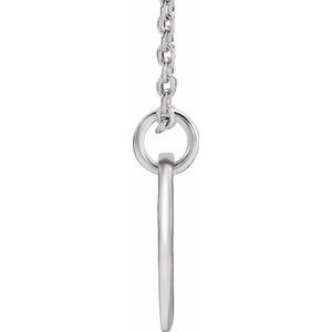 Initial Necklace or Pendant