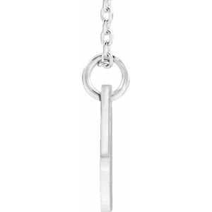 Initial Necklace or Pendant