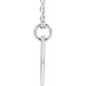 Initial Necklace or Pendant